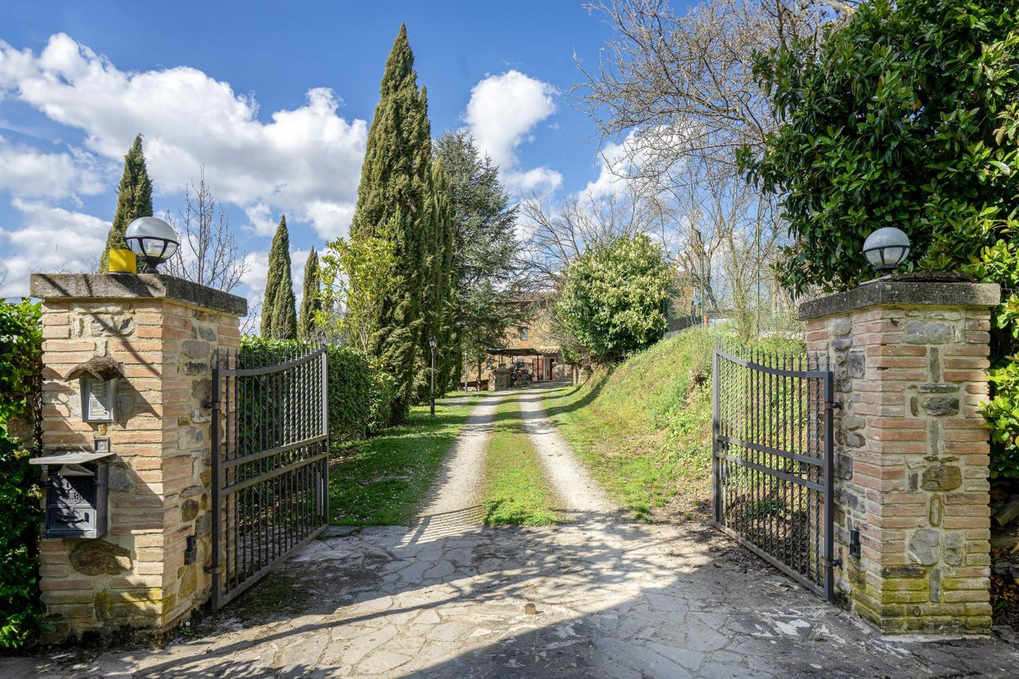 Magnolia Ad Antico Casale '700 Villa Umbertide Buitenkant foto